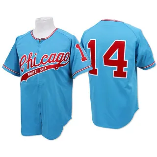Men's Authentic Blue Bill Melton Chicago White Sox Throwback Jersey