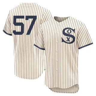 Men's Authentic Cream Jace Fry Chicago White Sox 2021 Field of Dreams Jersey