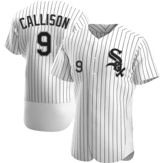 Men's Authentic White Johnny Callison Chicago White Sox Home Jersey