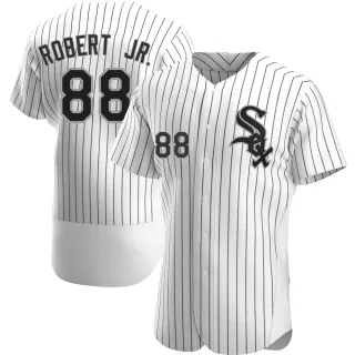 Men's Authentic White Luis Robert Chicago White Sox Home Jersey