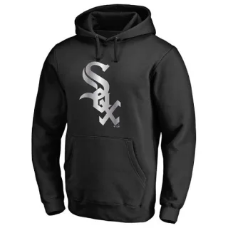 Men's Black Chicago White Sox Platinum Collection Pullover Hoodie -