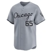 Men's Limited Gray Davis Martin Chicago White Sox Road Jersey