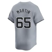 Men's Limited Gray Davis Martin Chicago White Sox Road Jersey