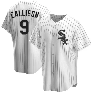 Men's Replica White Johnny Callison Chicago White Sox Home Jersey