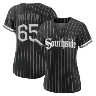 Women's Authentic Black Davis Martin Chicago White Sox 2021 City Connect Jersey