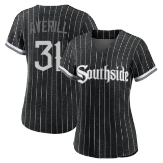 Women's Authentic Black Earl Averill Chicago White Sox 2021 City Connect Jersey