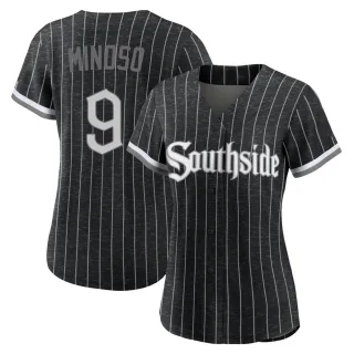 Women's Authentic Black Minnie Minoso Chicago White Sox 2021 City Connect Jersey