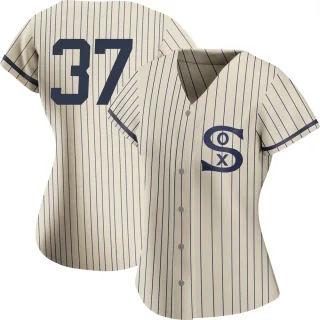 Women's Authentic Cream Bobby Thigpen Chicago White Sox 2021 Field of Dreams Jersey