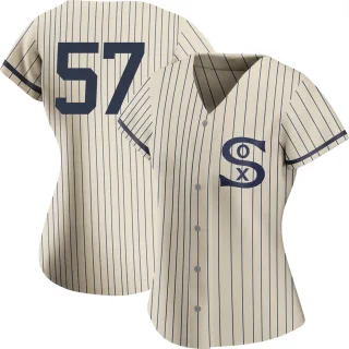 Women's Authentic Cream Jace Fry Chicago White Sox 2021 Field of Dreams Jersey