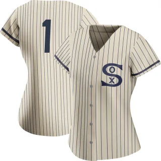 Women's Authentic Cream Lance Johnson Chicago White Sox 2021 Field of Dreams Jersey