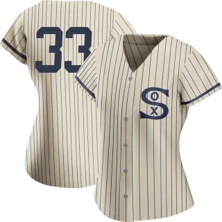 Women's Authentic Cream Lance Lynn Chicago White Sox 2021 Field of Dreams Jersey