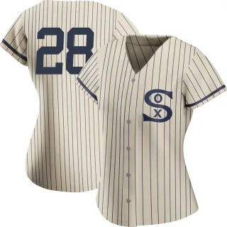 Women's Authentic Cream Leury Garcia Chicago White Sox 2021 Field of Dreams Jersey