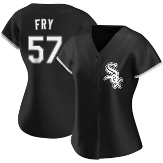 Women's Authentic White Jace Fry Chicago White Sox Home Jersey