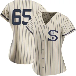 Women's Replica Cream Davis Martin Chicago White Sox 2021 Field of Dreams Jersey