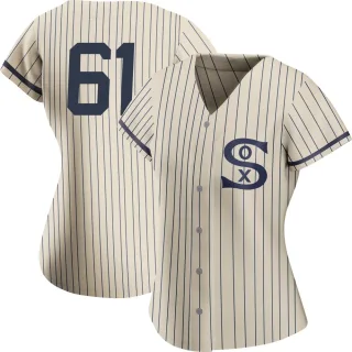Women's Replica Cream Mike Vasil Chicago White Sox 2021 Field of Dreams Jersey
