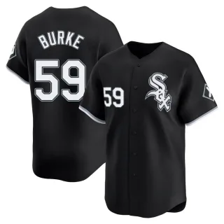 Youth Limited Black Sean Burke Chicago White Sox Alternate Jersey