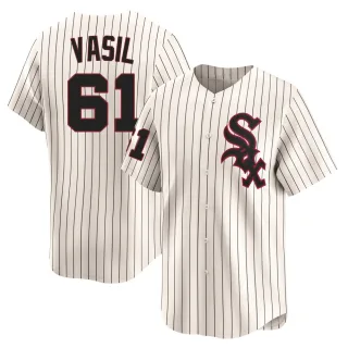 Youth Limited Cream Mike Vasil Chicago White Sox Throwback Cooperstown Jersey