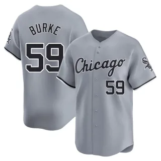Youth Limited Gray Sean Burke Chicago White Sox Road Jersey