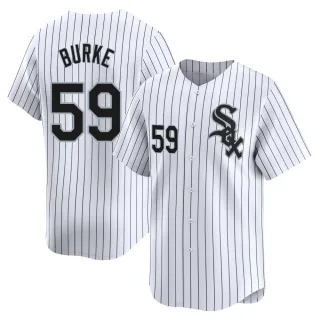Youth Limited White Sean Burke Chicago White Sox Home Jersey