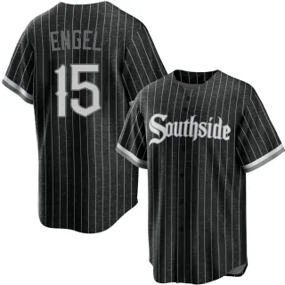 Youth Replica Black Adam Engel Chicago White Sox 2021 City Connect Jersey