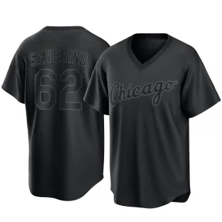 Youth Replica Black Anderson Severino Chicago White Sox Pitch Fashion Jersey