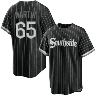 Youth Replica Black Davis Martin Chicago White Sox 2021 City Connect Jersey