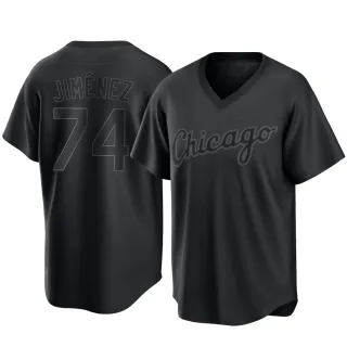 Youth Replica Black Eloy Jimenez Chicago White Sox Pitch Fashion Jersey