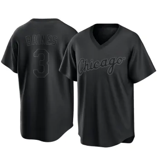 Youth Replica Black Harold Baines Chicago White Sox Pitch Fashion Jersey