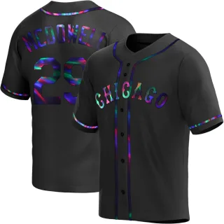 Youth Replica Black Holographic Jack Mcdowell Chicago White Sox Alternate Jersey
