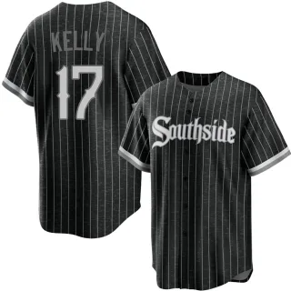Youth Replica Black Joe Kelly Chicago White Sox 2021 City Connect Jersey