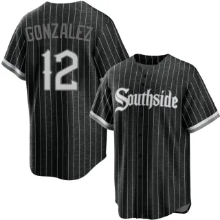 Youth Replica Black Romy Gonzalez Chicago White Sox 2021 City Connect Jersey