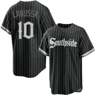 Youth Replica Black Tony Larussa Chicago White Sox 2021 City Connect Jersey
