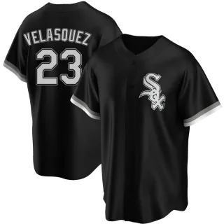 Youth Replica Black Vince Velasquez Chicago White Sox Alternate Jersey