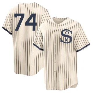 Youth Replica Cream Eloy Jimenez Chicago White Sox 2021 Field of Dreams Jersey