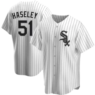 Youth Replica White Adam Haseley Chicago White Sox Home Jersey