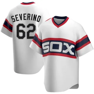 Youth Replica White Anderson Severino Chicago White Sox Cooperstown Collection Jersey