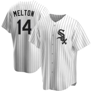 Youth Replica White Bill Melton Chicago White Sox Home Jersey
