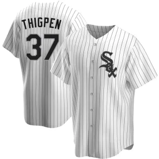 Youth Replica White Bobby Thigpen Chicago White Sox Home Jersey
