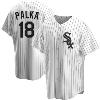 Youth Replica White Daniel Palka Chicago White Sox Home Jersey