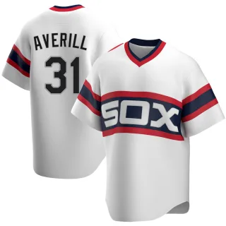 Youth Replica White Earl Averill Chicago White Sox Cooperstown Collection Jersey
