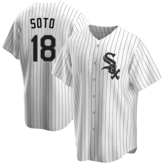 Youth Replica White Geovany Soto Chicago White Sox Home Jersey