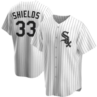 Youth Replica White James Shields Chicago White Sox Home Jersey