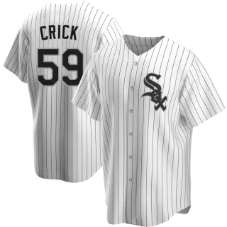 Youth Replica White Kyle Crick Chicago White Sox Home Jersey