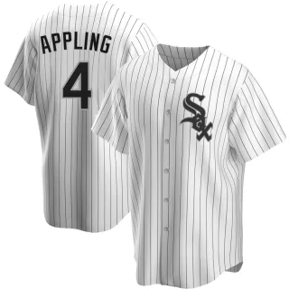 Men's Luke Appling Chicago White Sox Authentic Cream 2021 Field of Dreams  Jersey