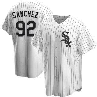 Youth Replica White Wilber Sanchez Chicago White Sox Home Jersey